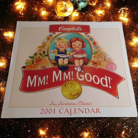 Campbell's Office Campbells Soup Kids Vintage 20 Calendar Poshmark